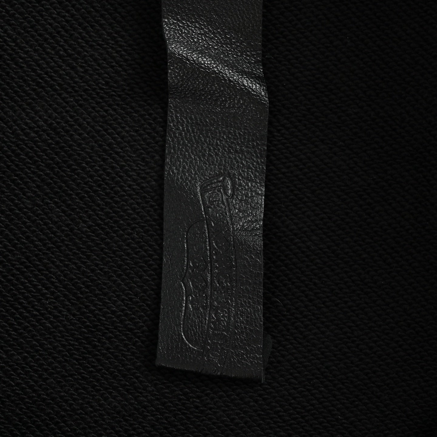 Sanskrit-Style Embroidered Half-Zip Sweatshirt