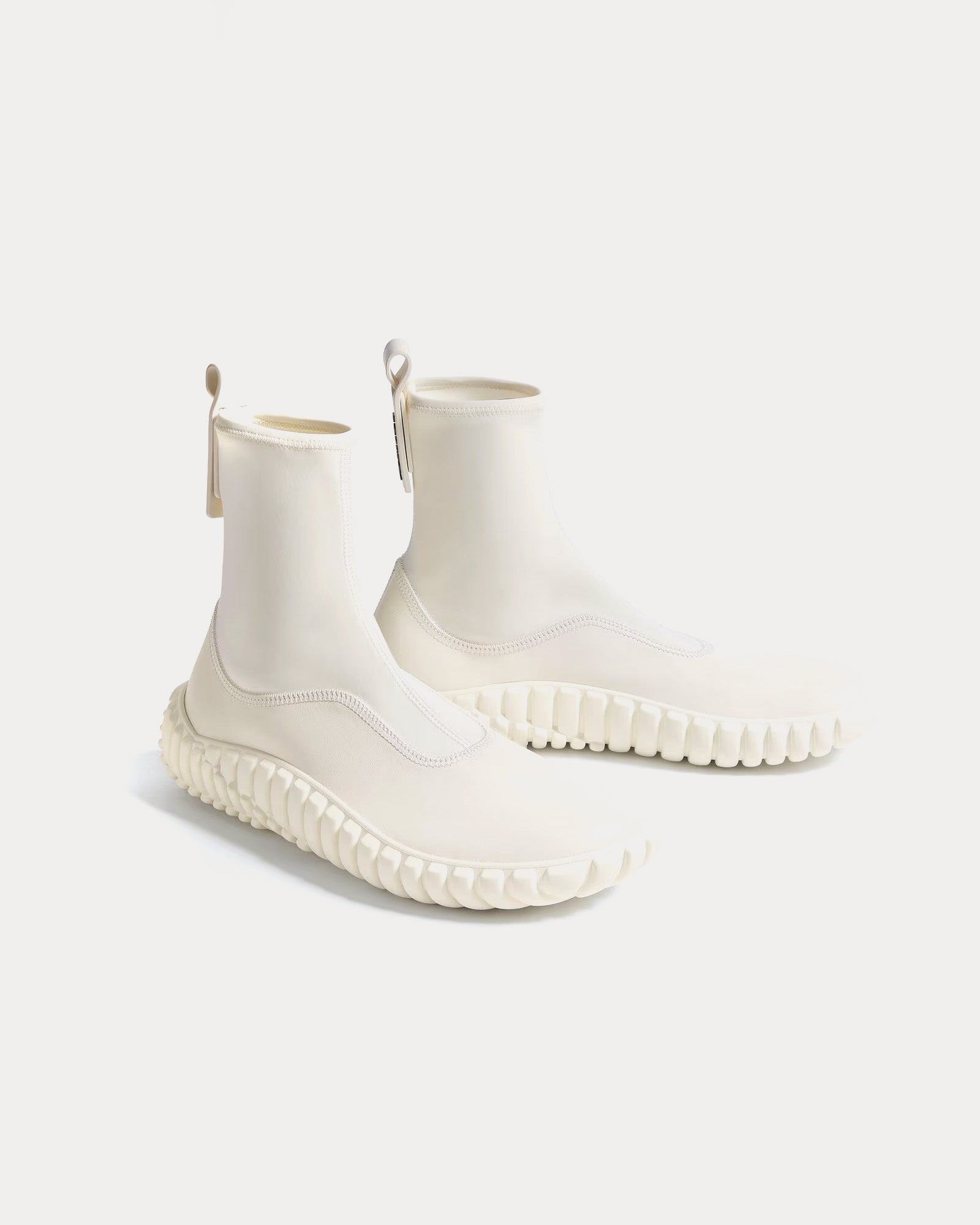 Tide Alabaster High Top Sneakers