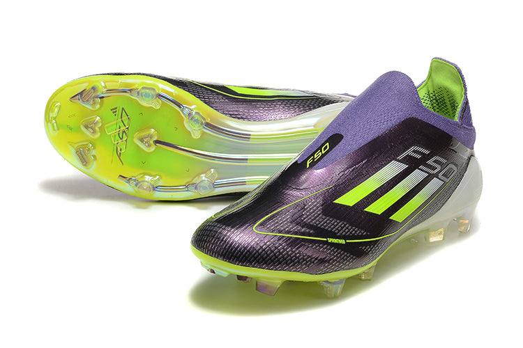 Adidas F50 Purple Yellow