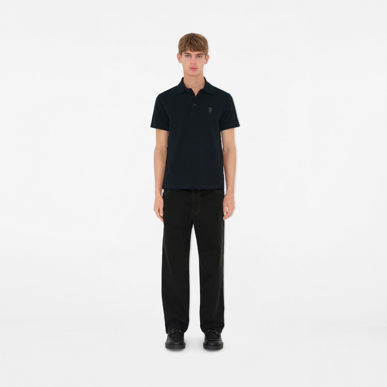 Cotton Polo Shirt - Bay