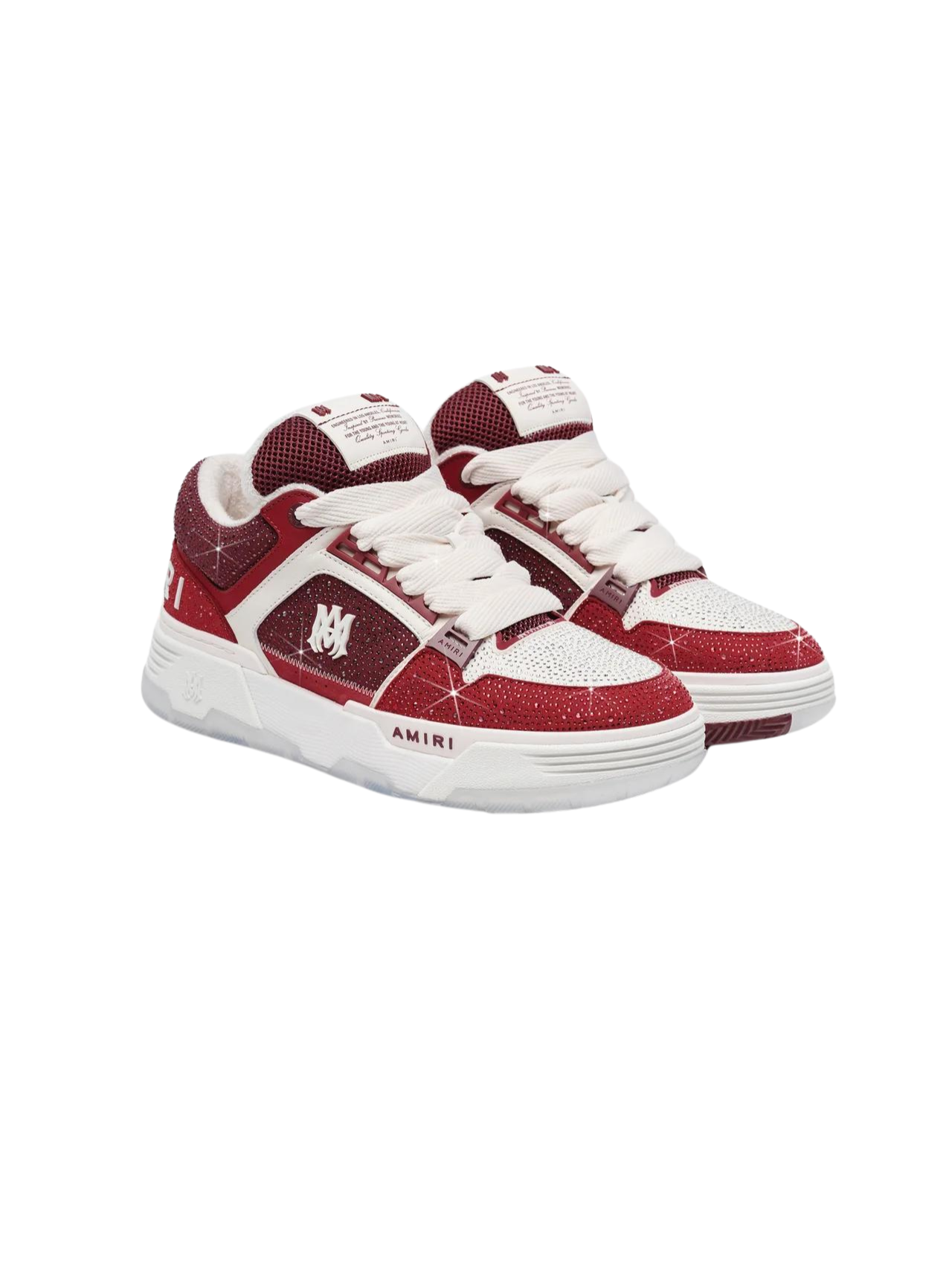 MA-1 low-top sneakers Crystal Red