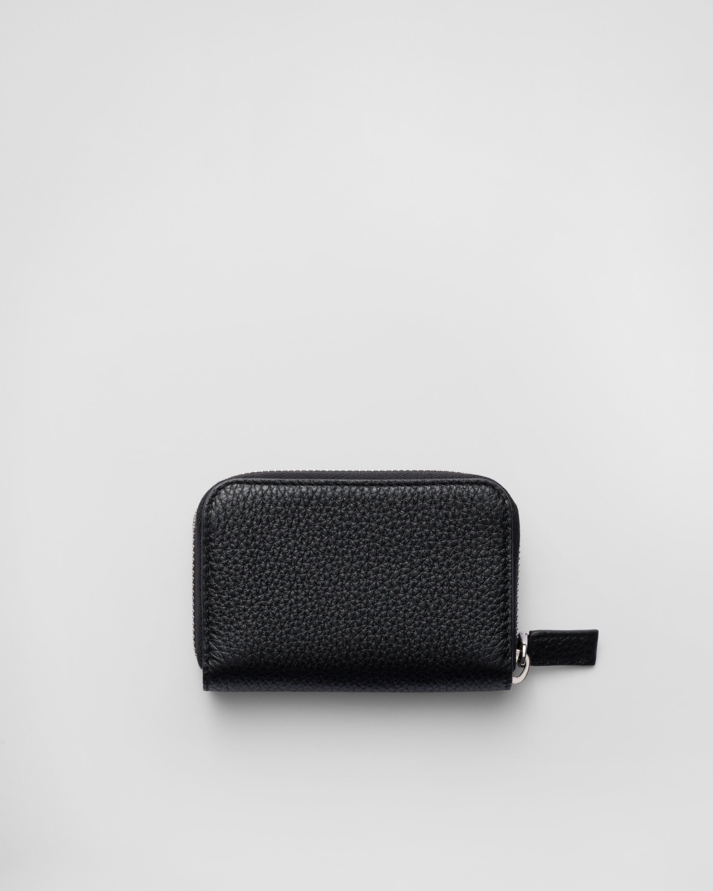 Leather coin purse Black