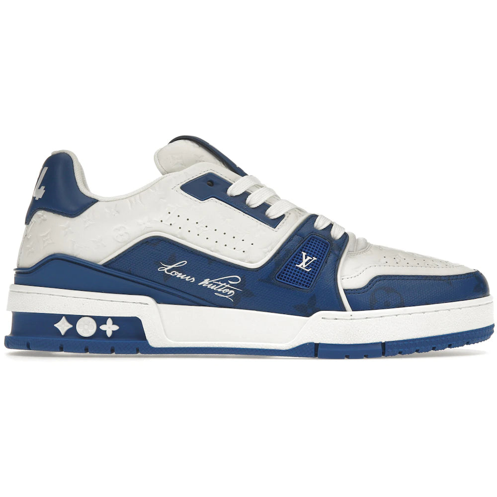 Louis Vuitton Trainer #54 Signature Blue White