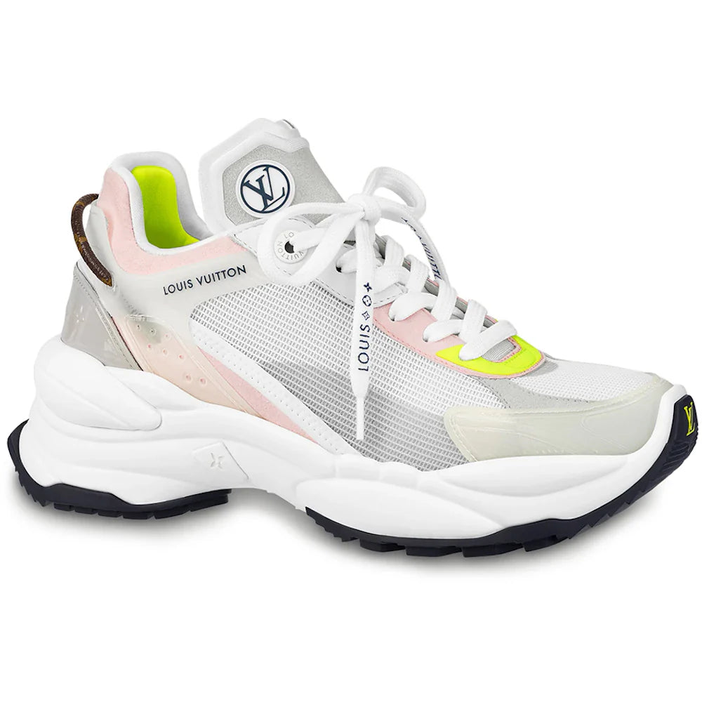 Louis Vuitton Run 55 Grey Light Pink White (Women's)