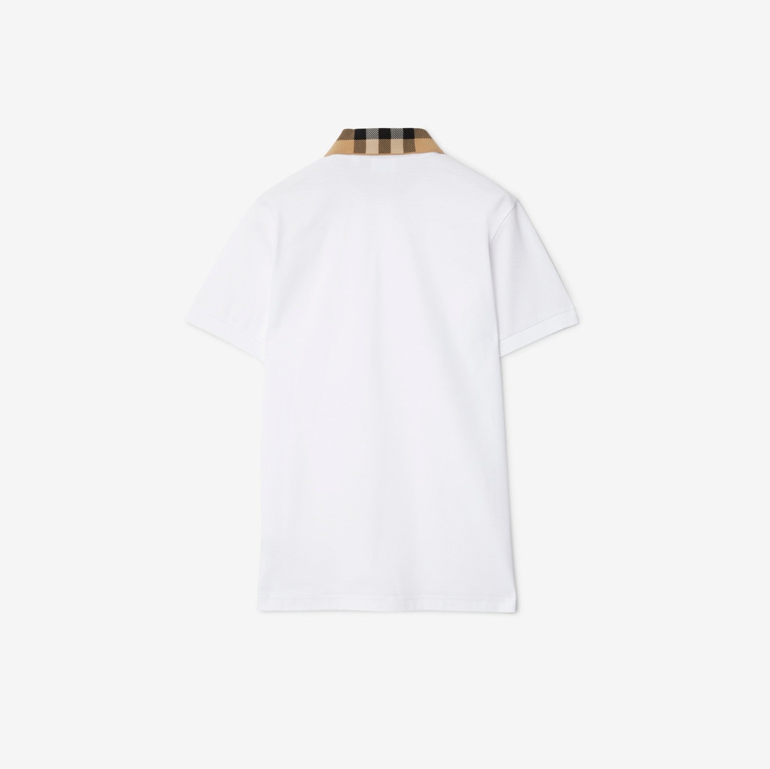 Cotton Polo Shirt - White