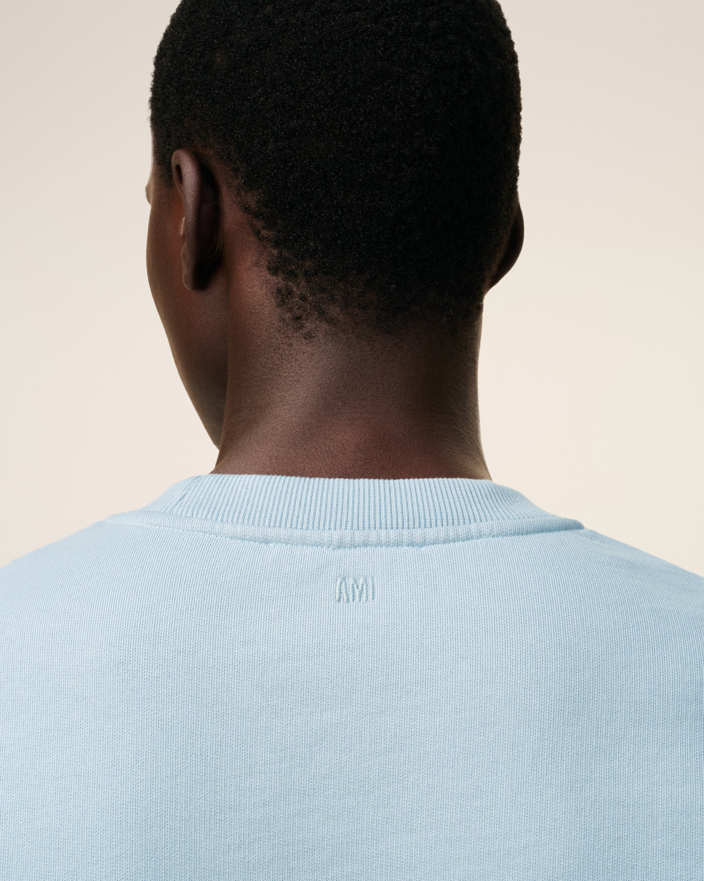 Blue Cotton Ami De Coeur Sweatshirt SKY