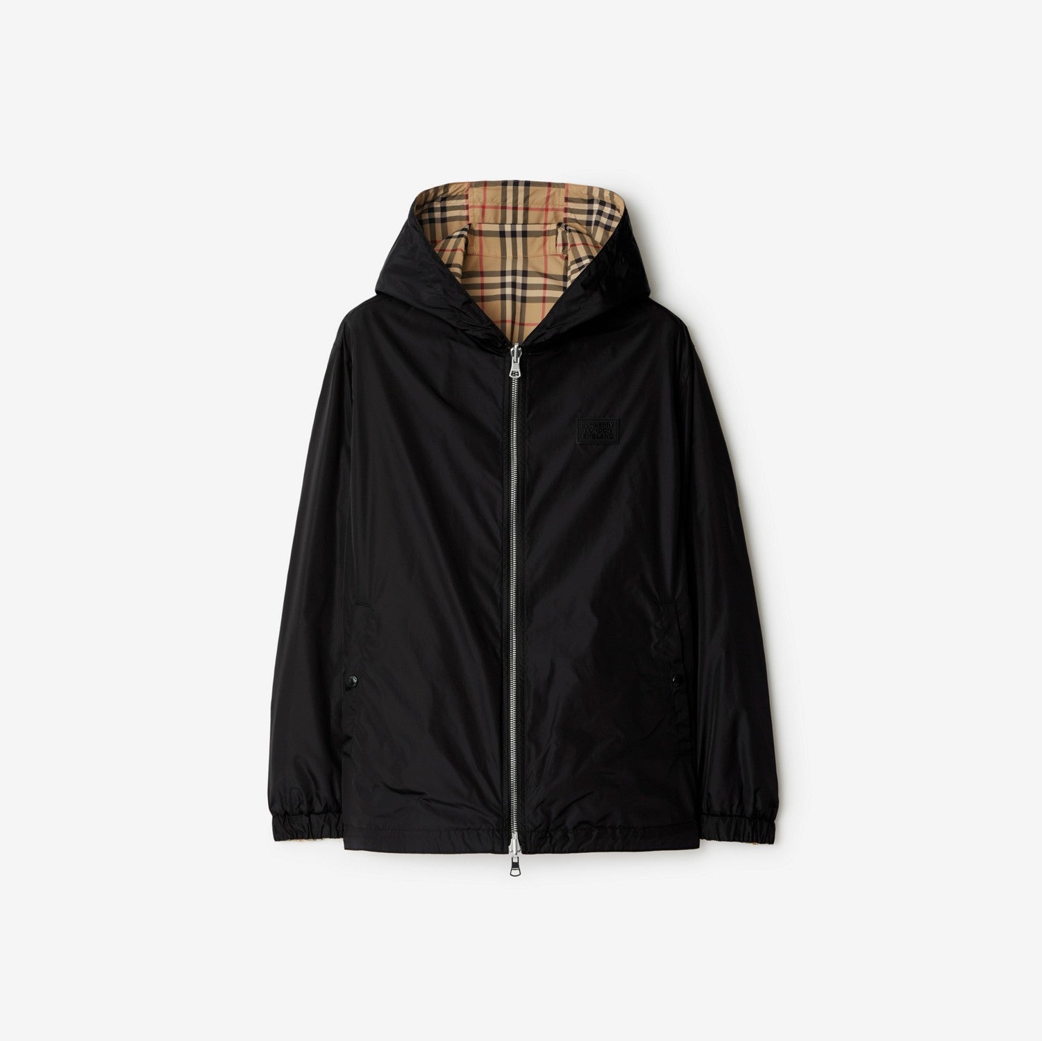 Reversible Check Jacket - Archive beige