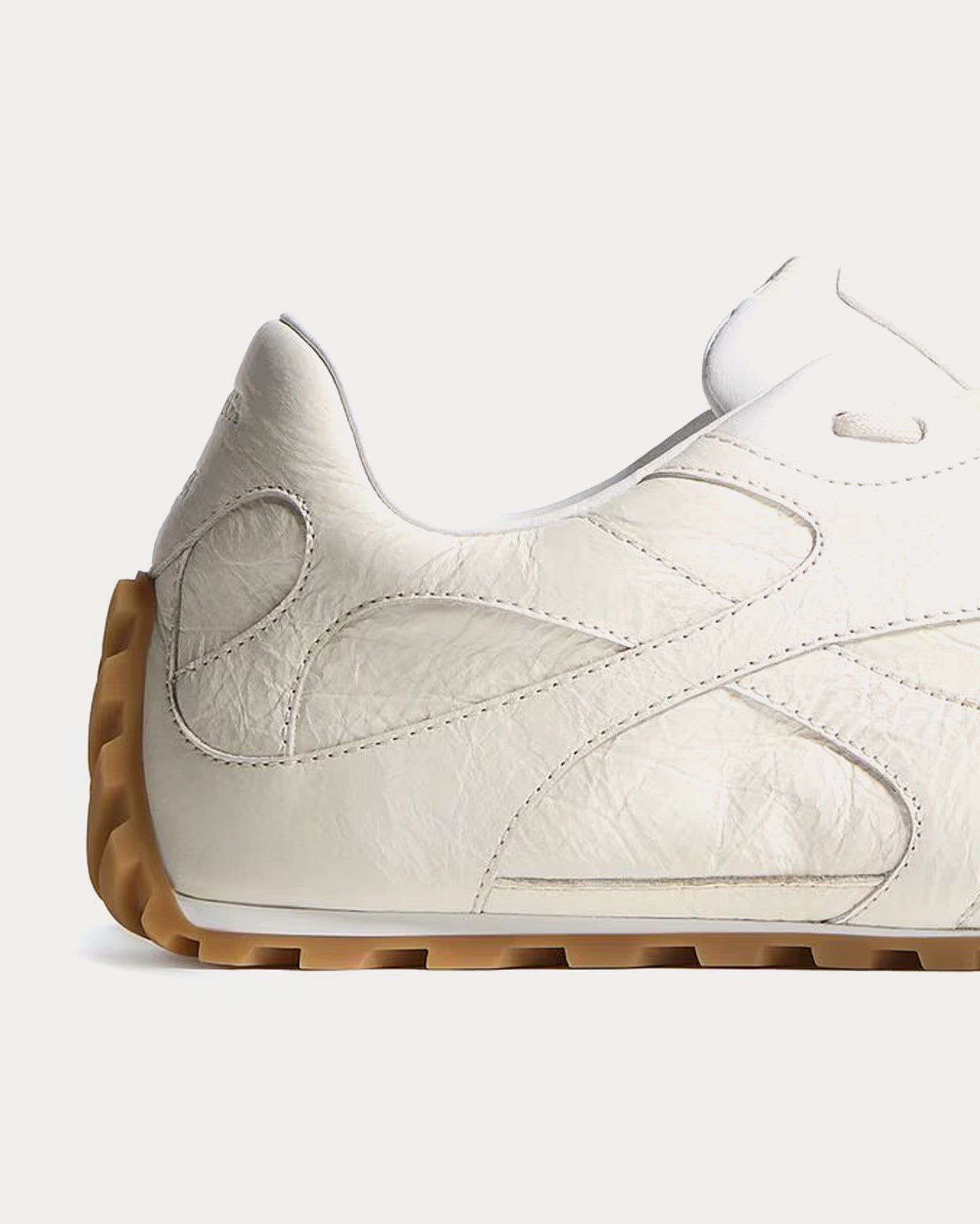 Orbit Flash Calfskin White Low Top Sneakers