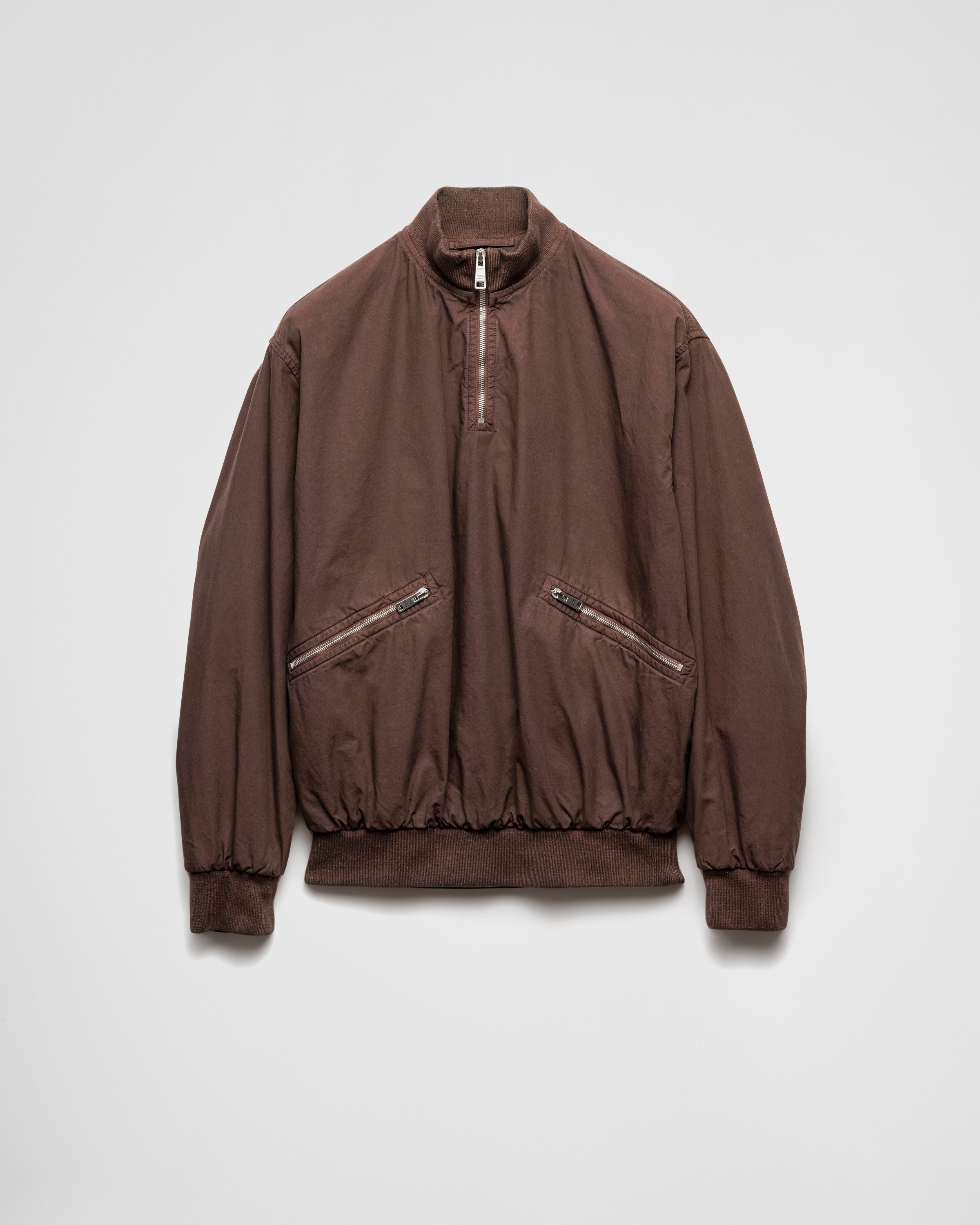 Cotton blouson jacket Ebony