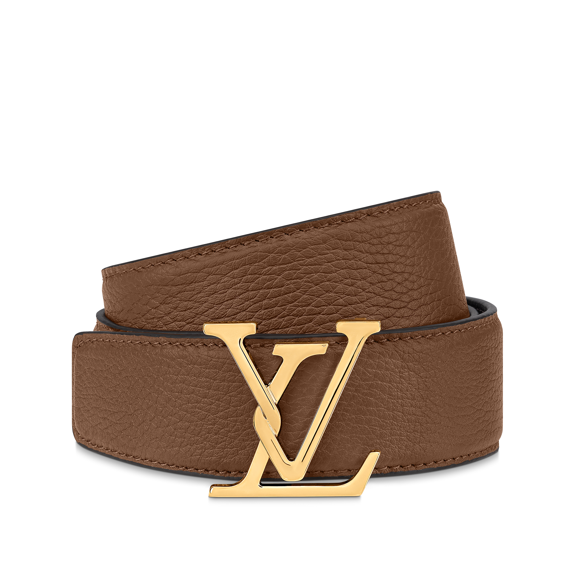 LV Attract 35mm Reversible Belt Other Leathers - Tabac