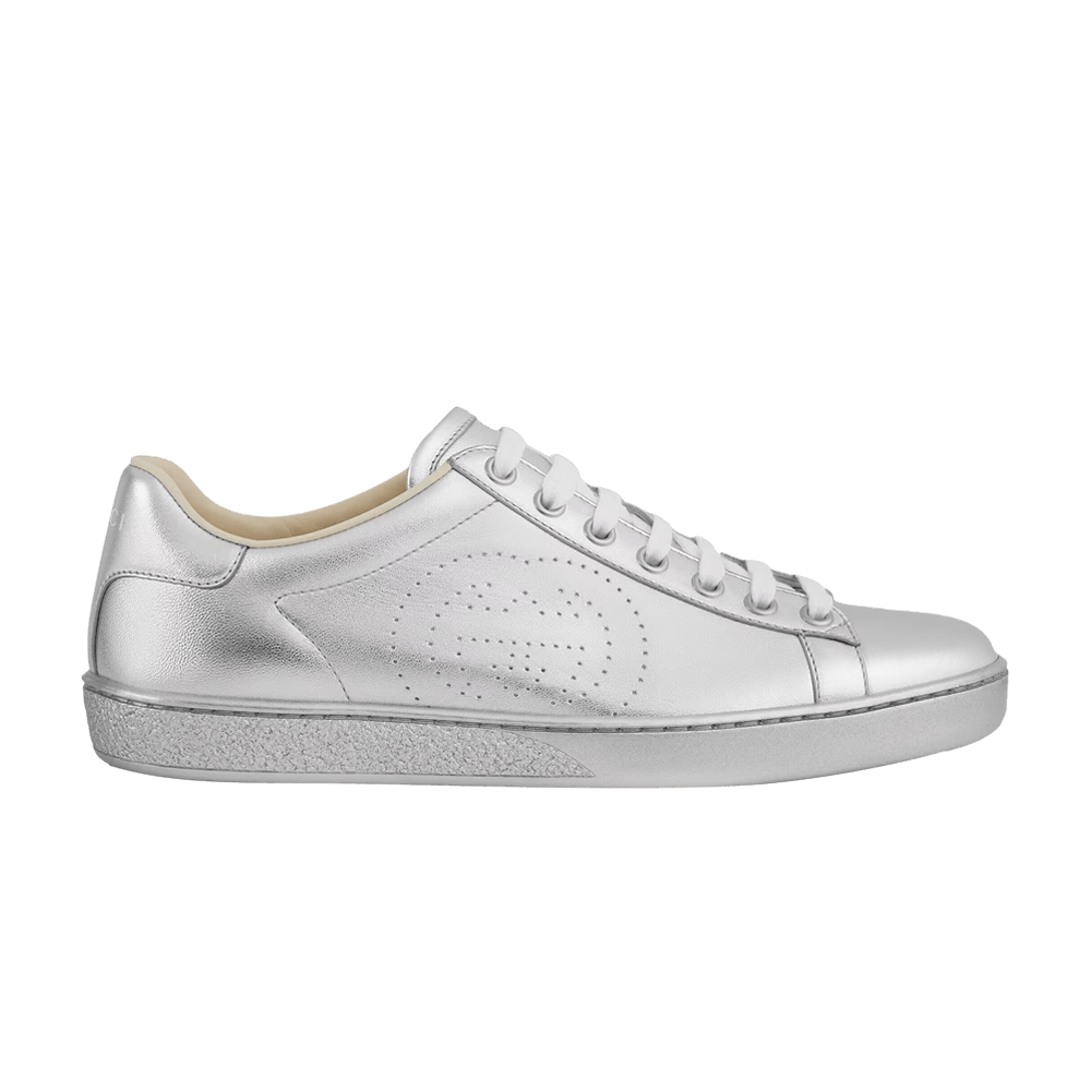 Gucci Ace Metallic Silver (Women's)