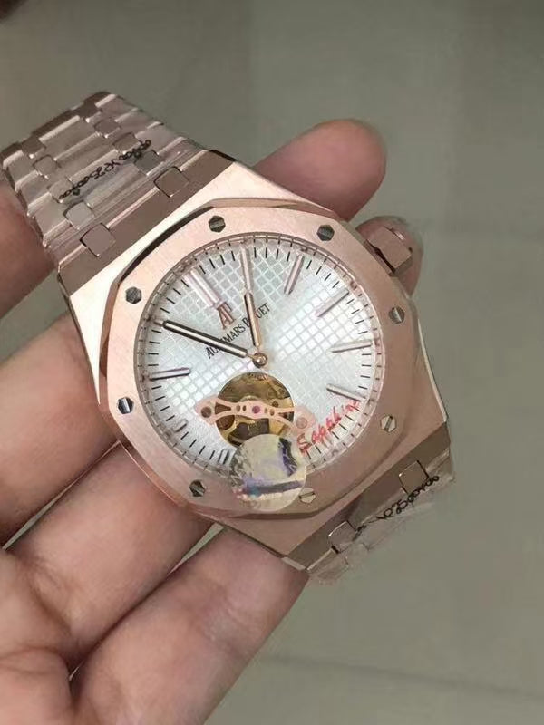 Audemars Piguet Royal Oak White Dial Rose Gold