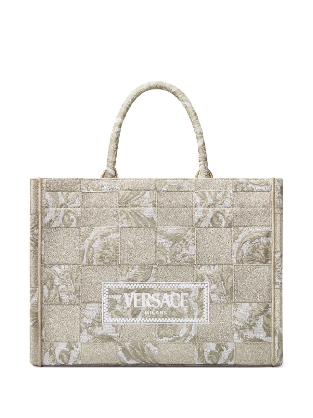 Versace Athena Barocco-jacquard Tote Bag