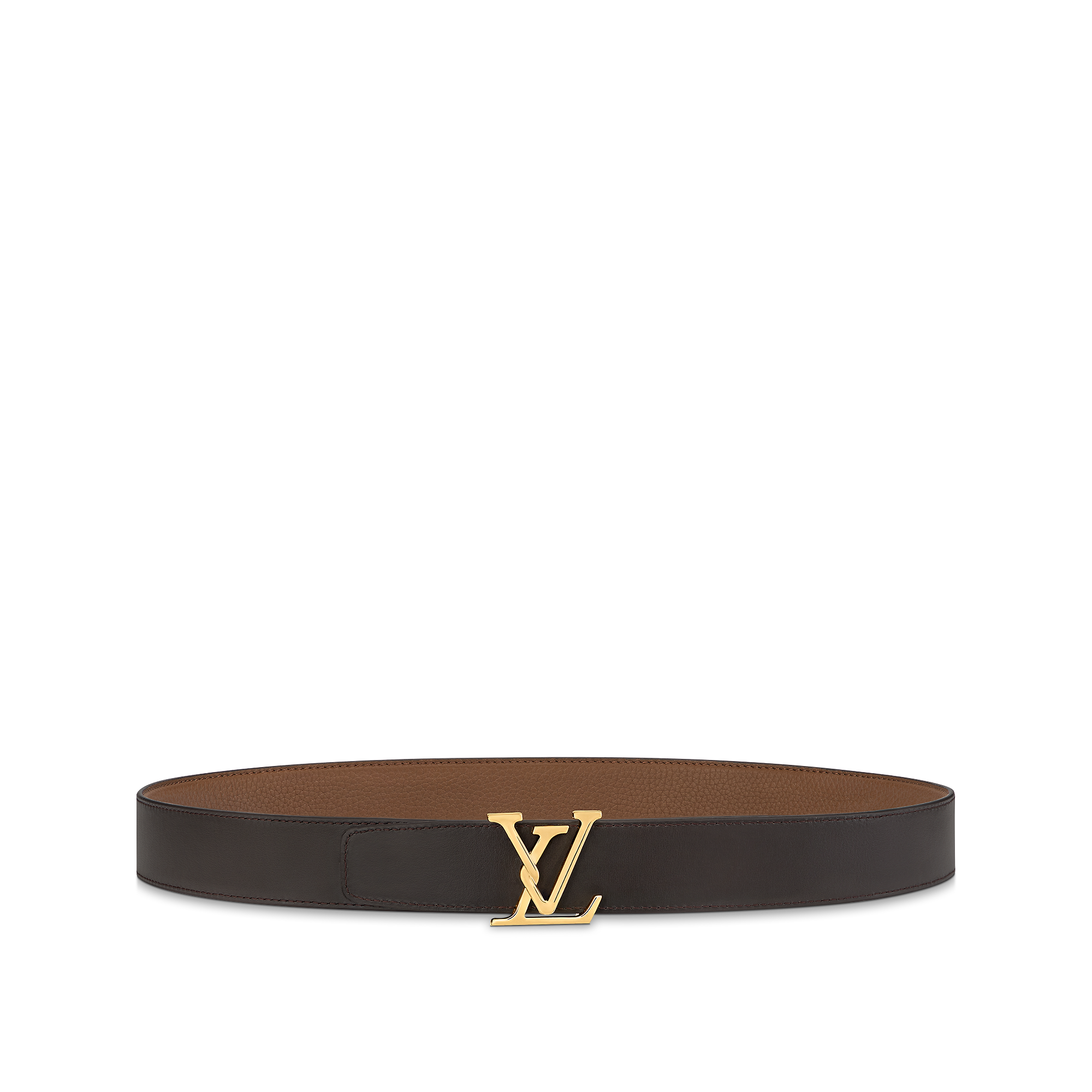 LV Attract 35mm Reversible Belt Other Leathers - Tabac