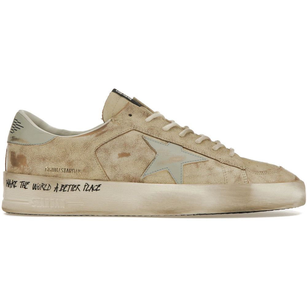Golden Goose Stardan White Vintage Light Blue