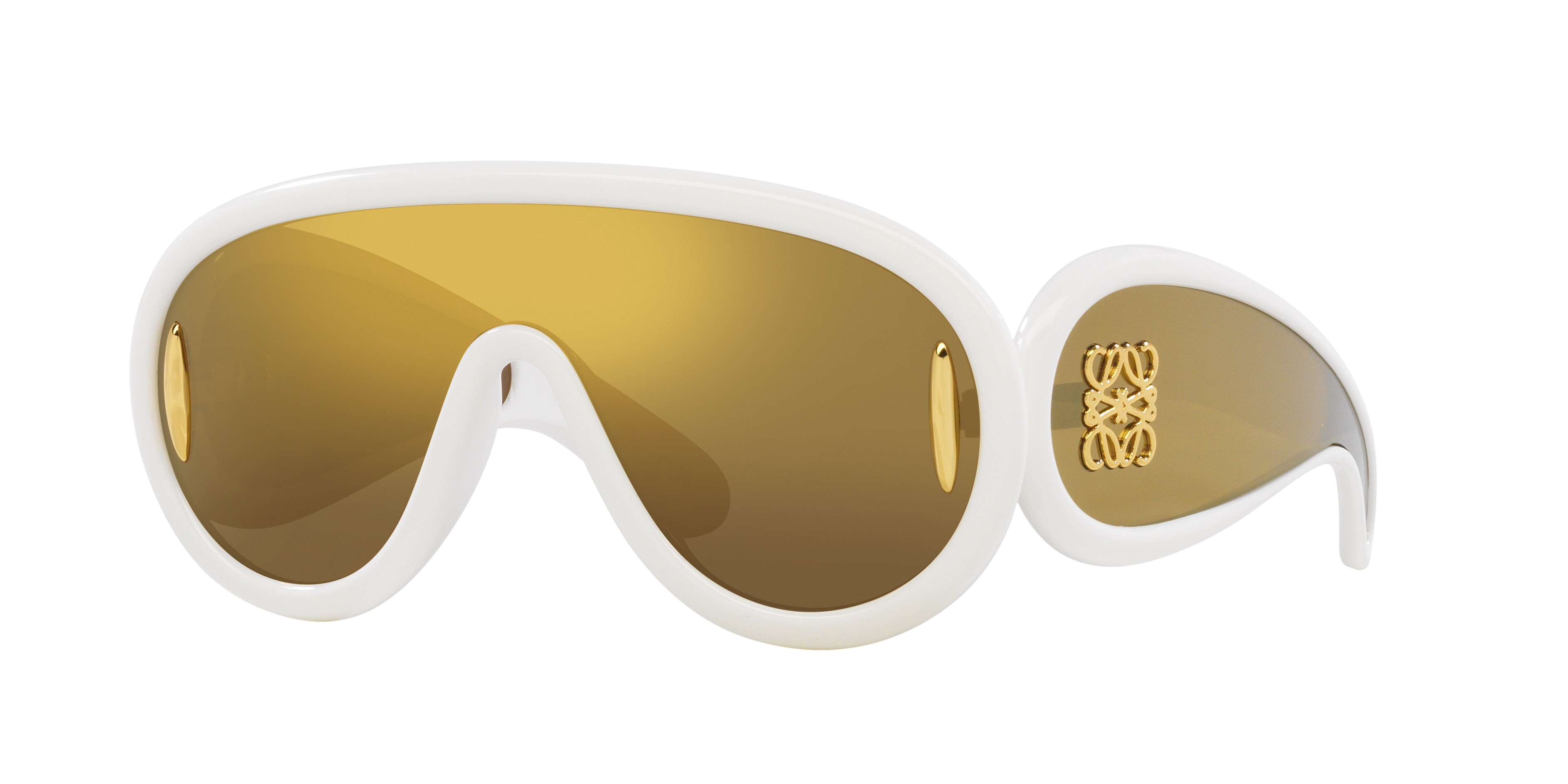LOEWE Paulaibiza2 Ivory - Men Sunglasses, Brown Lens