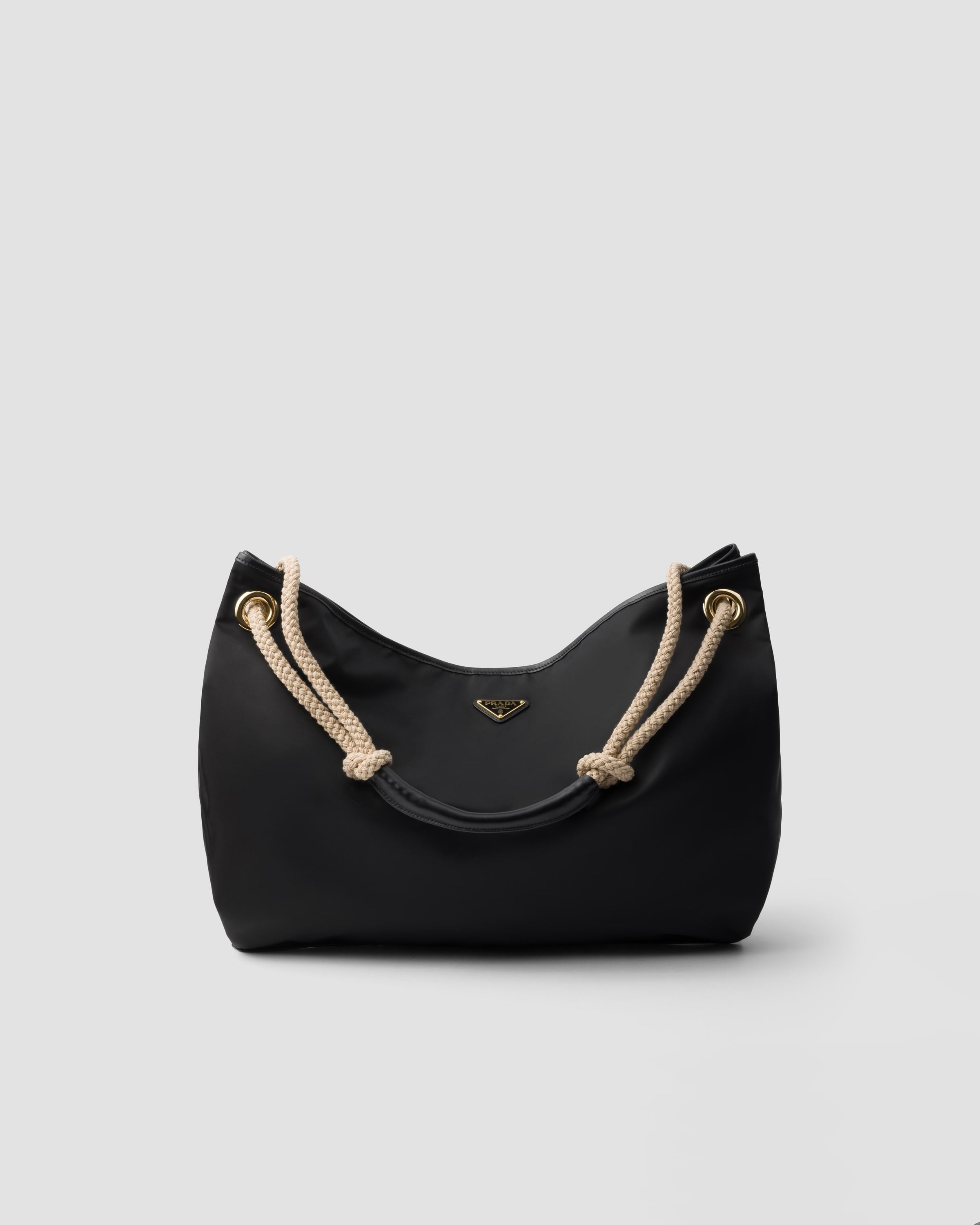 Prada Mariner large Re-Nylon shoulder bag Black