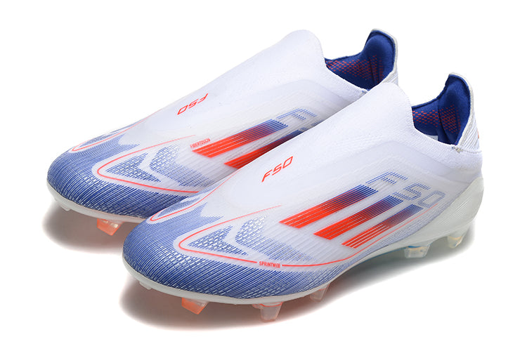 Adidas F50 Cloud White / Solar Red / Lucid Blue