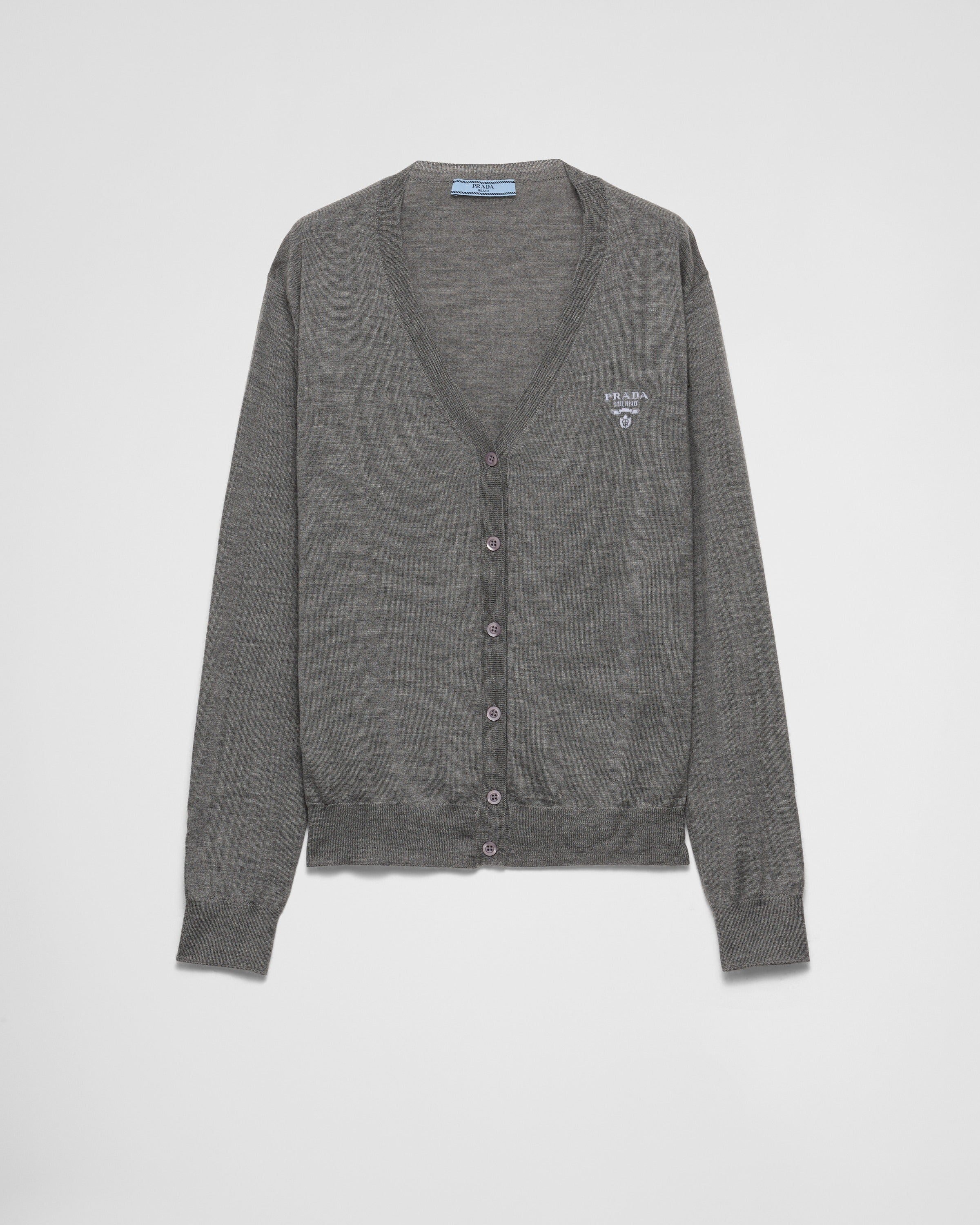 Cashmere cardigan Slate Gray