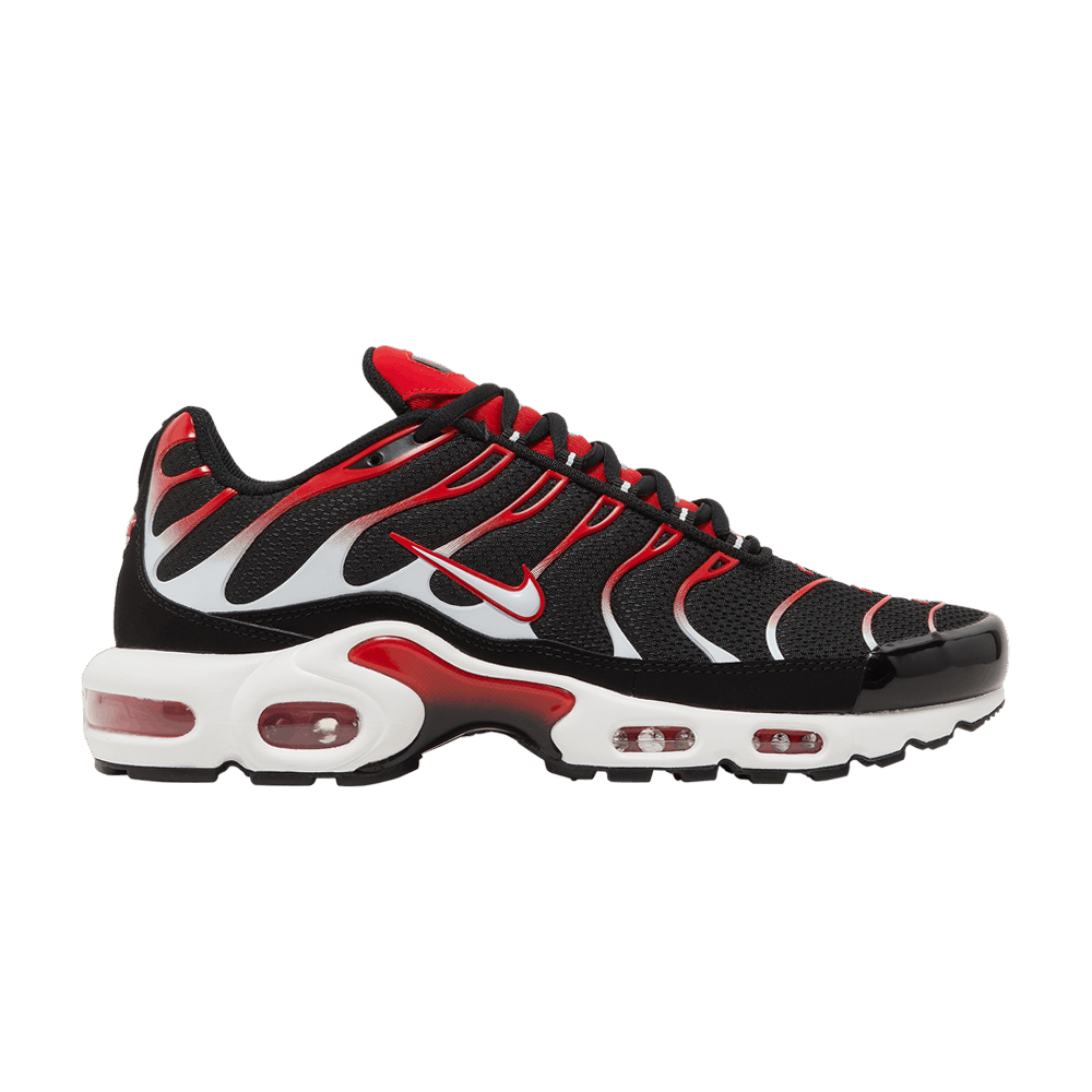 Nike Air Max Plus Black White University Red (2022)