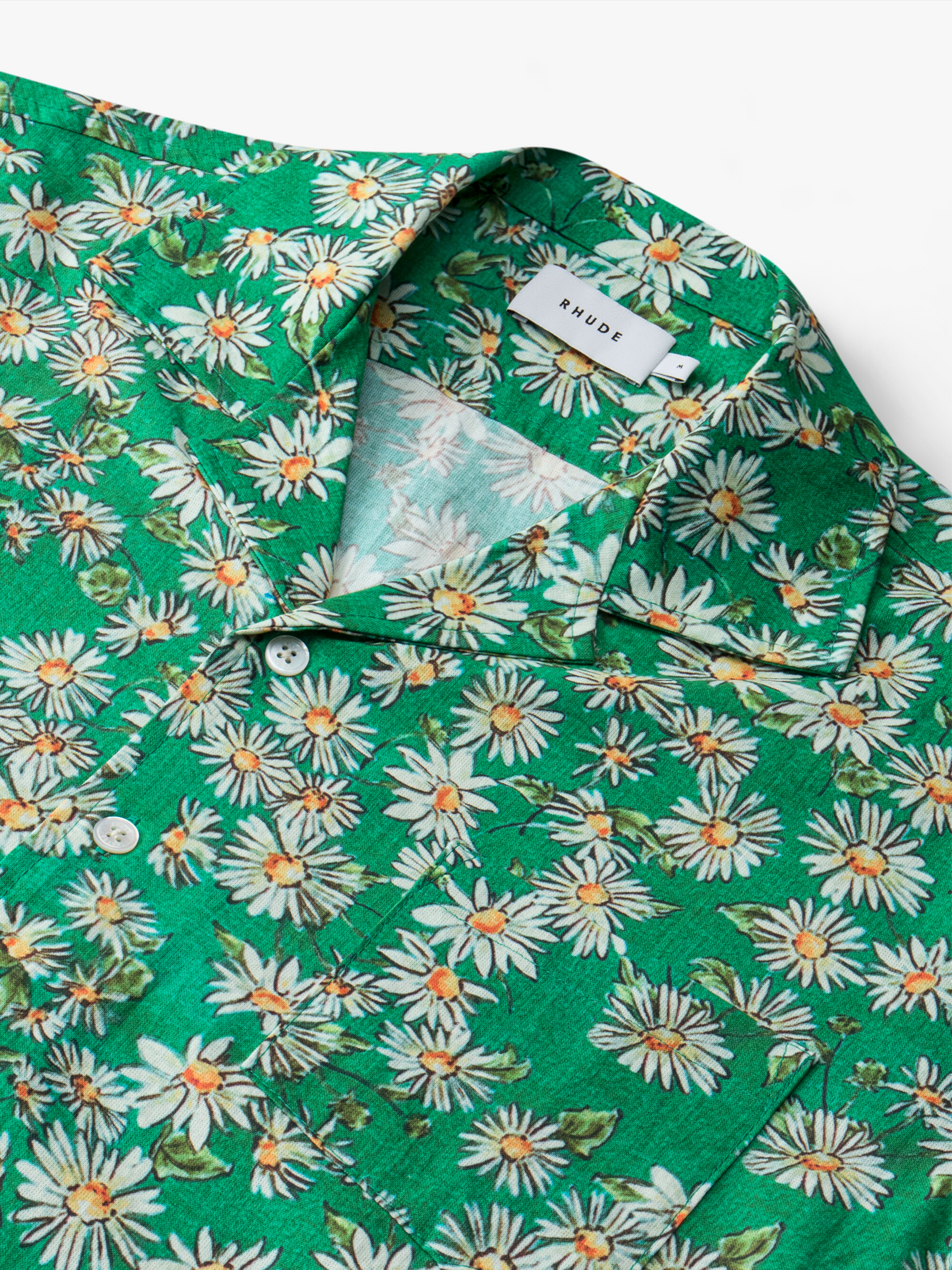 CASTILLON BUTTON UP - GREEN/MULTI