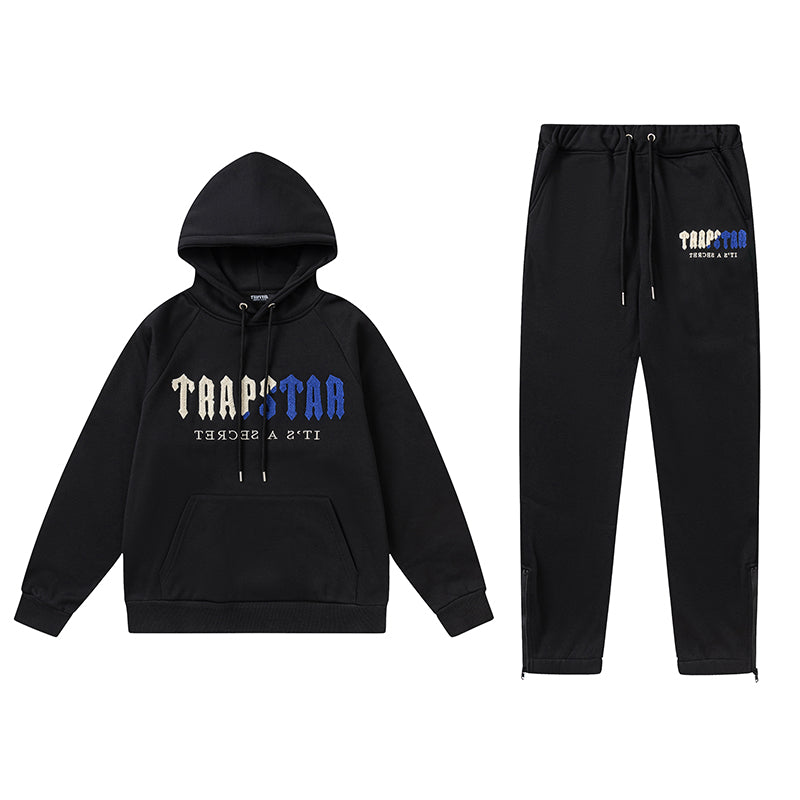 Trapstar Black/Blue 'It's a Secret' Tracksuit