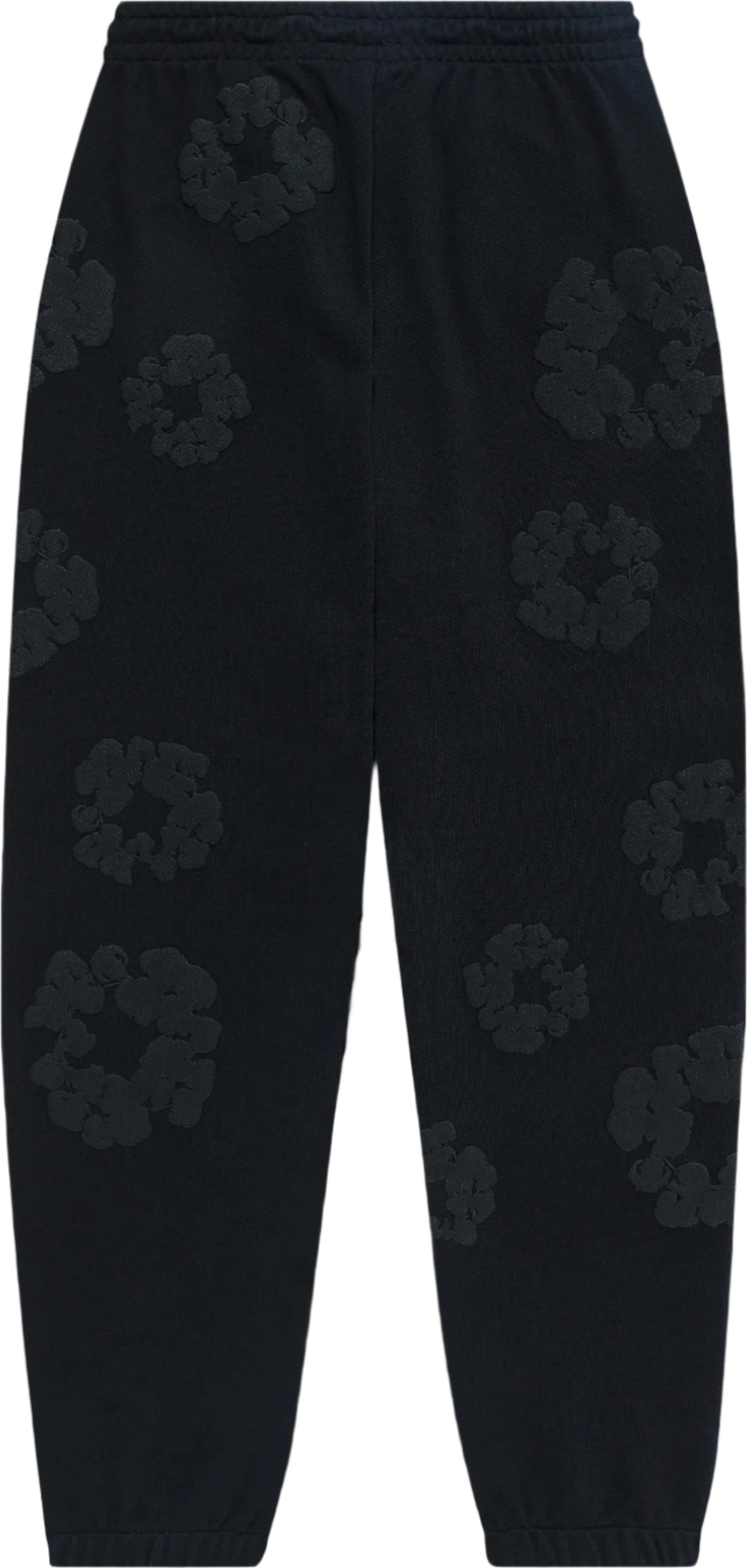 Mono Cotton Wreath Sweatpants Black Black