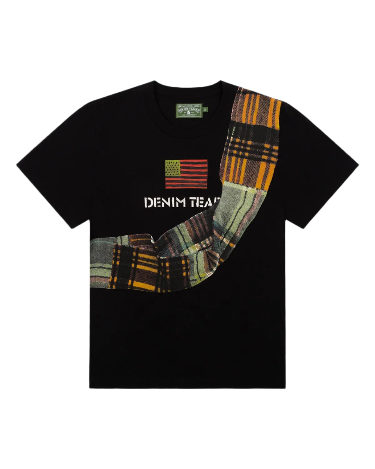 Tartan Sash Trompe L’oeil Tee