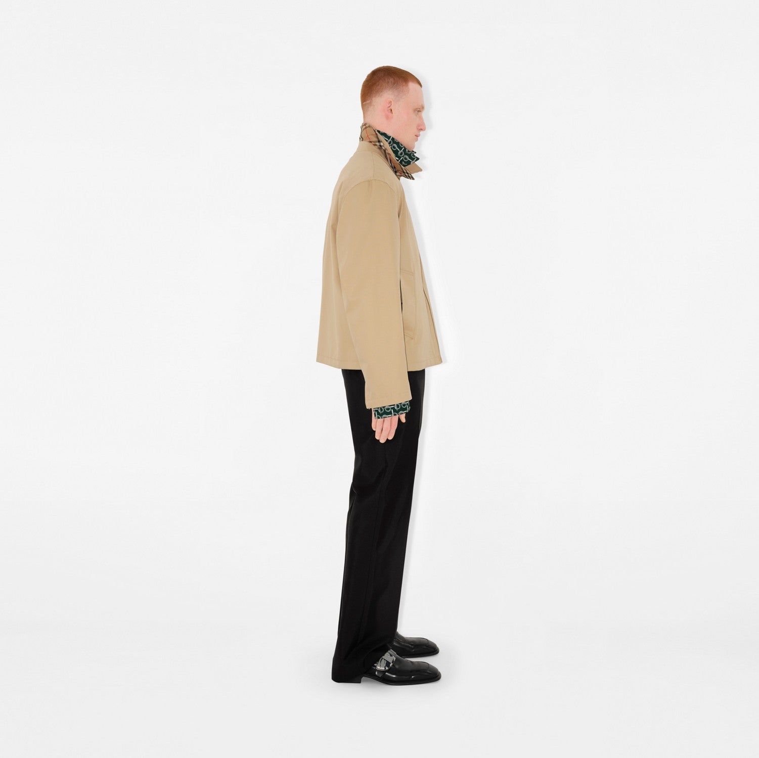 Gabardine Harrington Jacket - Honey