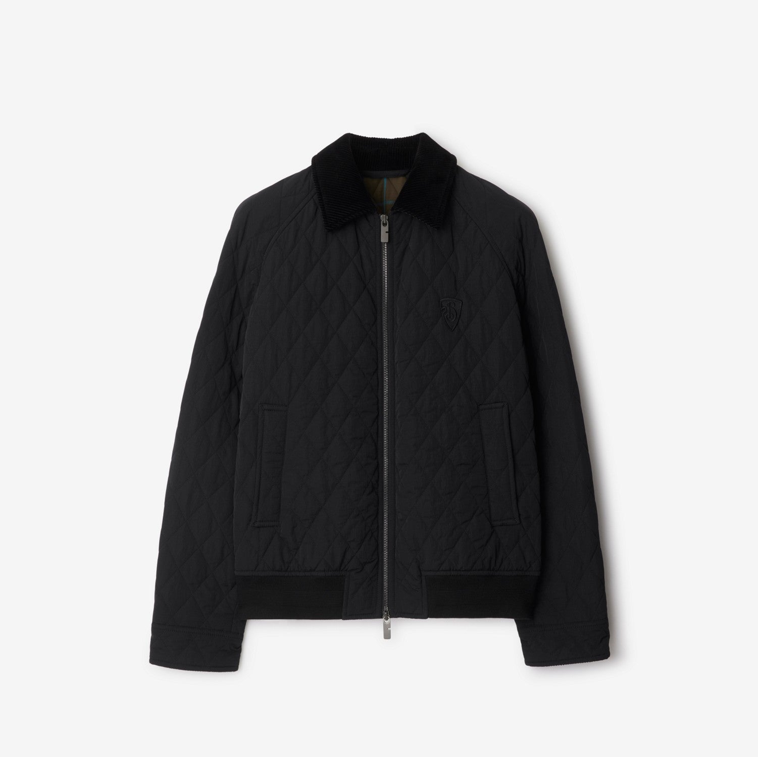 Quilted Nylon Jacket - Black/snug