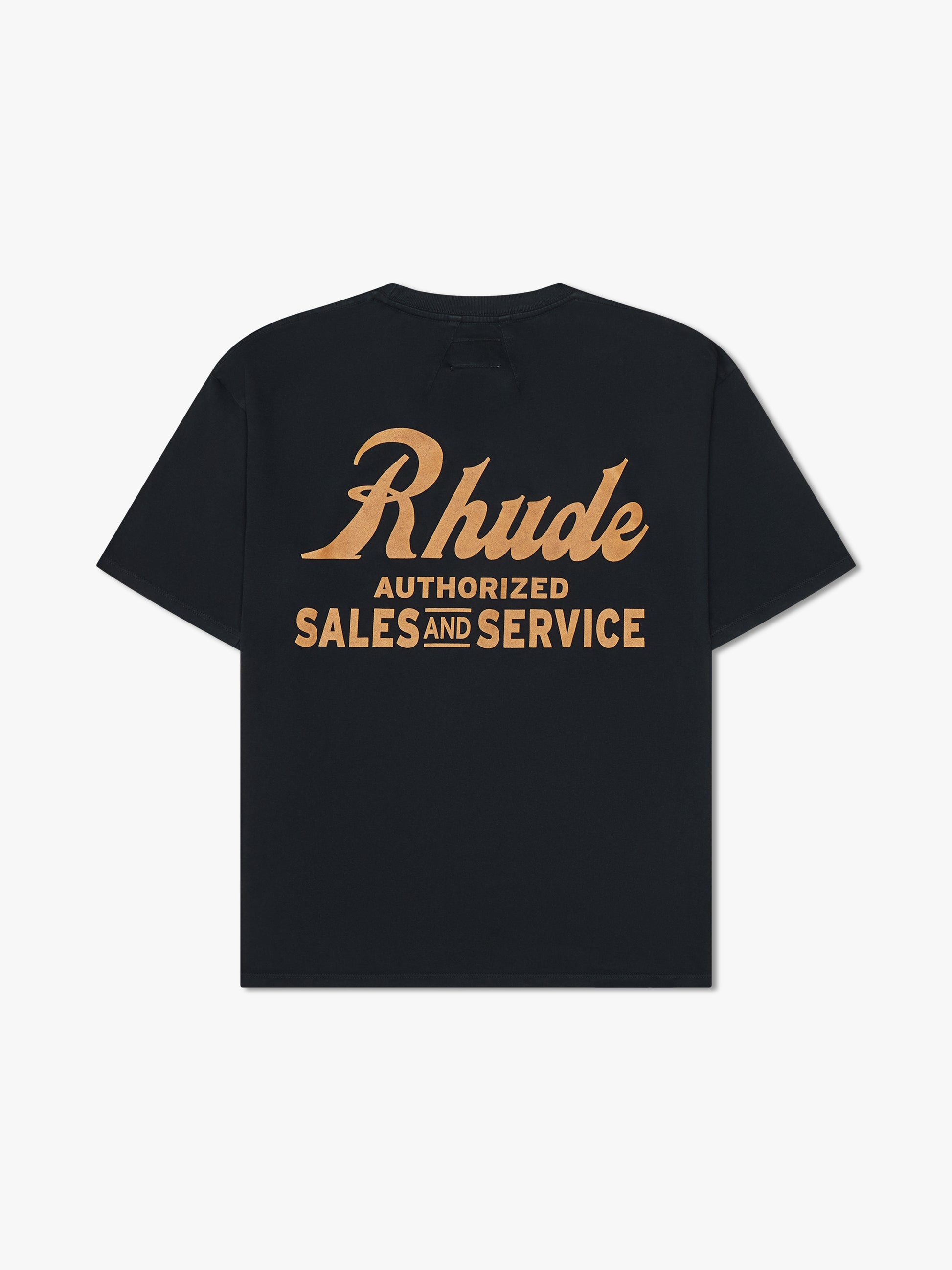 SALES AND SERVICE TEE - VTG BLACK