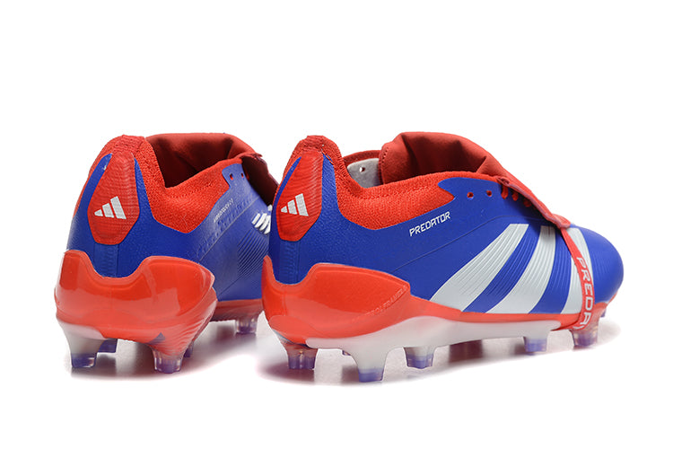 Adidas Predator Elite Tongue Blue White Fire Red