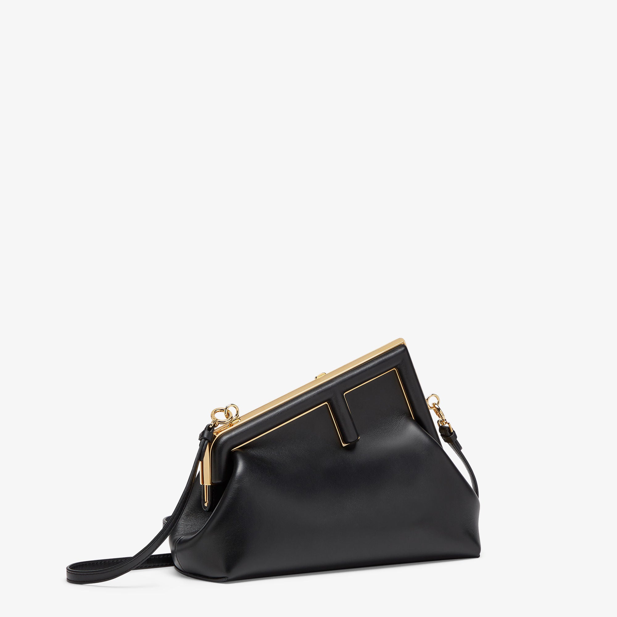 Fendi First Small Black nappa leather bag