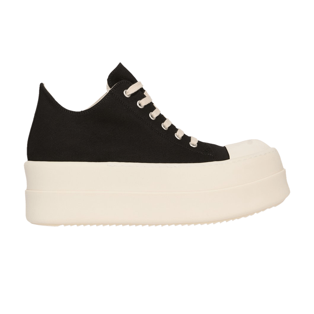 Rick Owens Wmns DRKSHDW Double Bumper Low 'Black Milk'