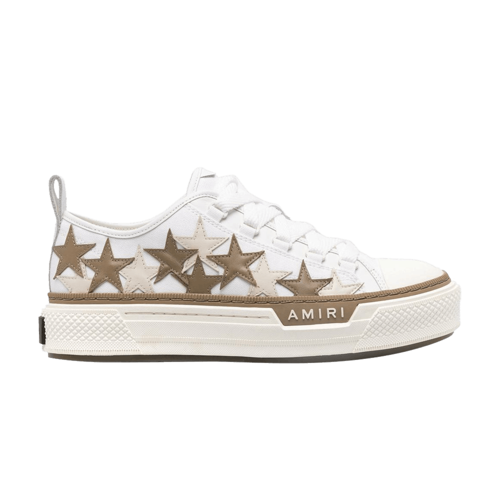 Amiri Stars Court Low 'White Brown'