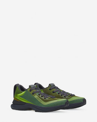 L-I MESH SNEAKERS - DARK GREEN/GREEN