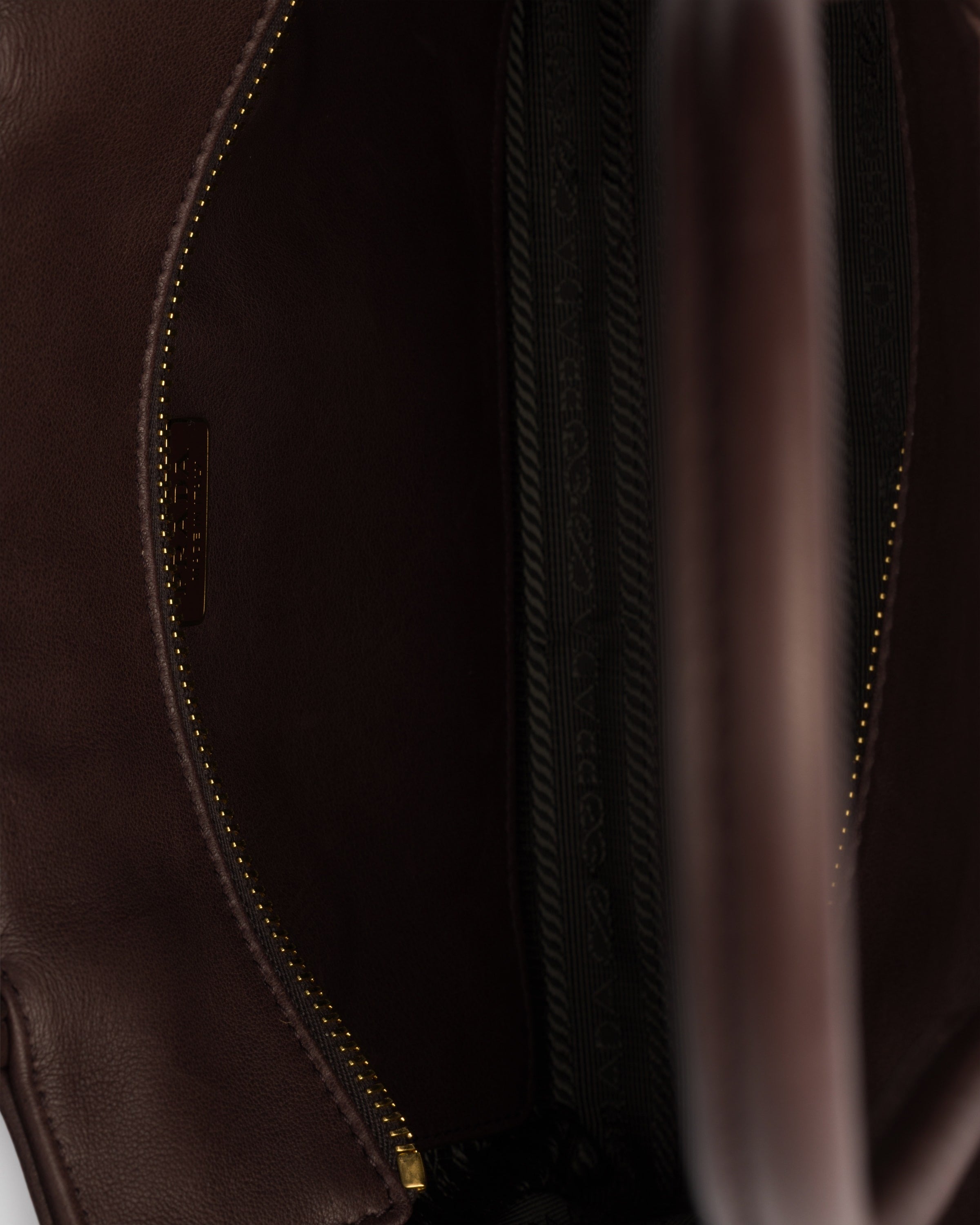 Medium Prada Explore nappa leather tote bag Sienna