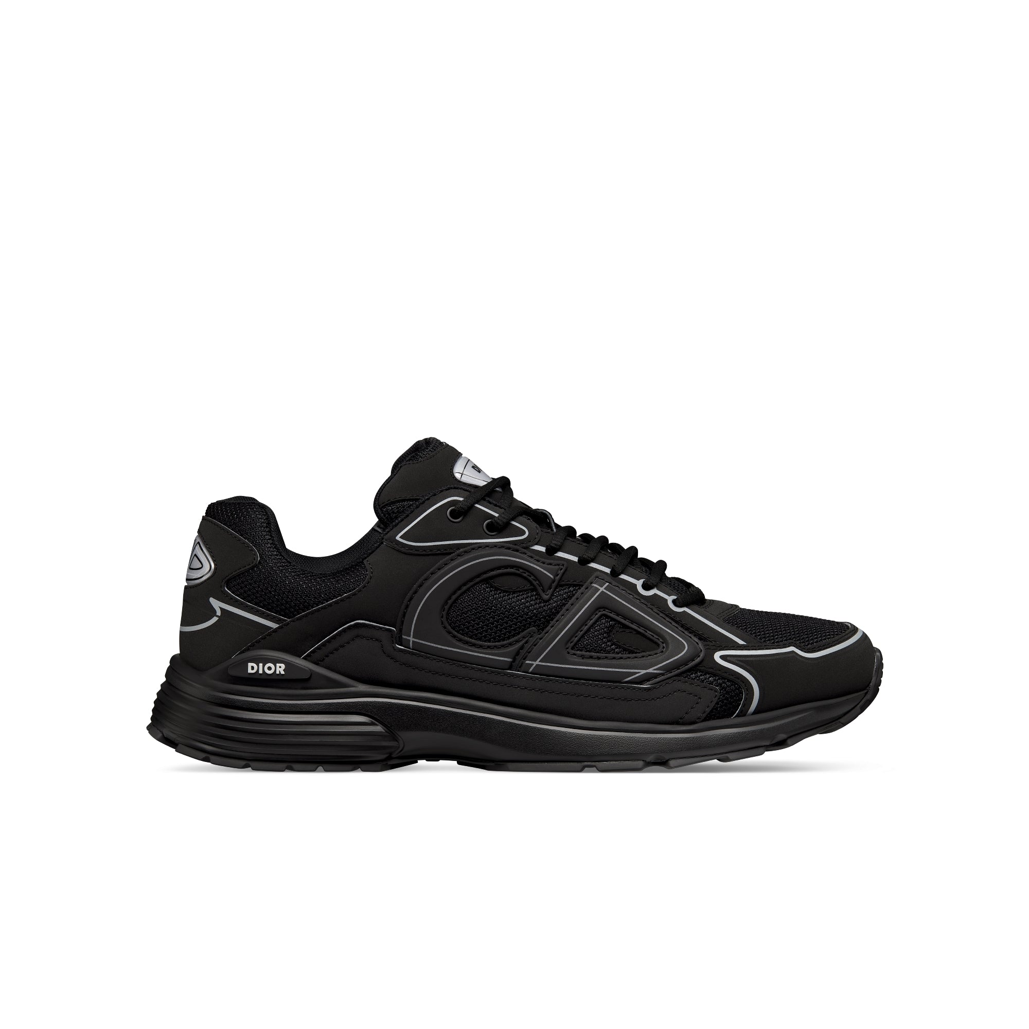 B30 Sneaker - Black Mesh and Technical Fabric