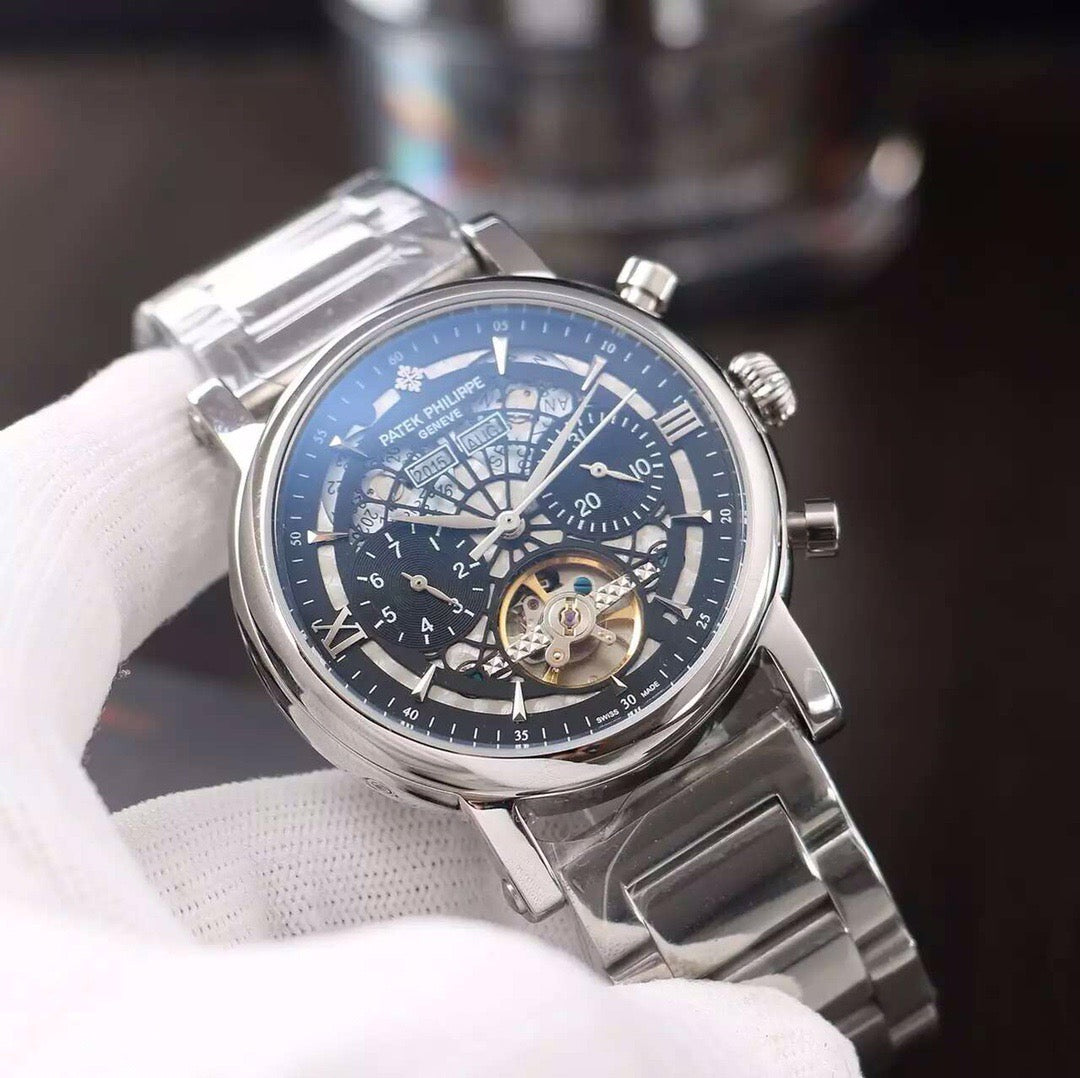 Patek Philippe Grand Complications 40mm Black Dial Silver