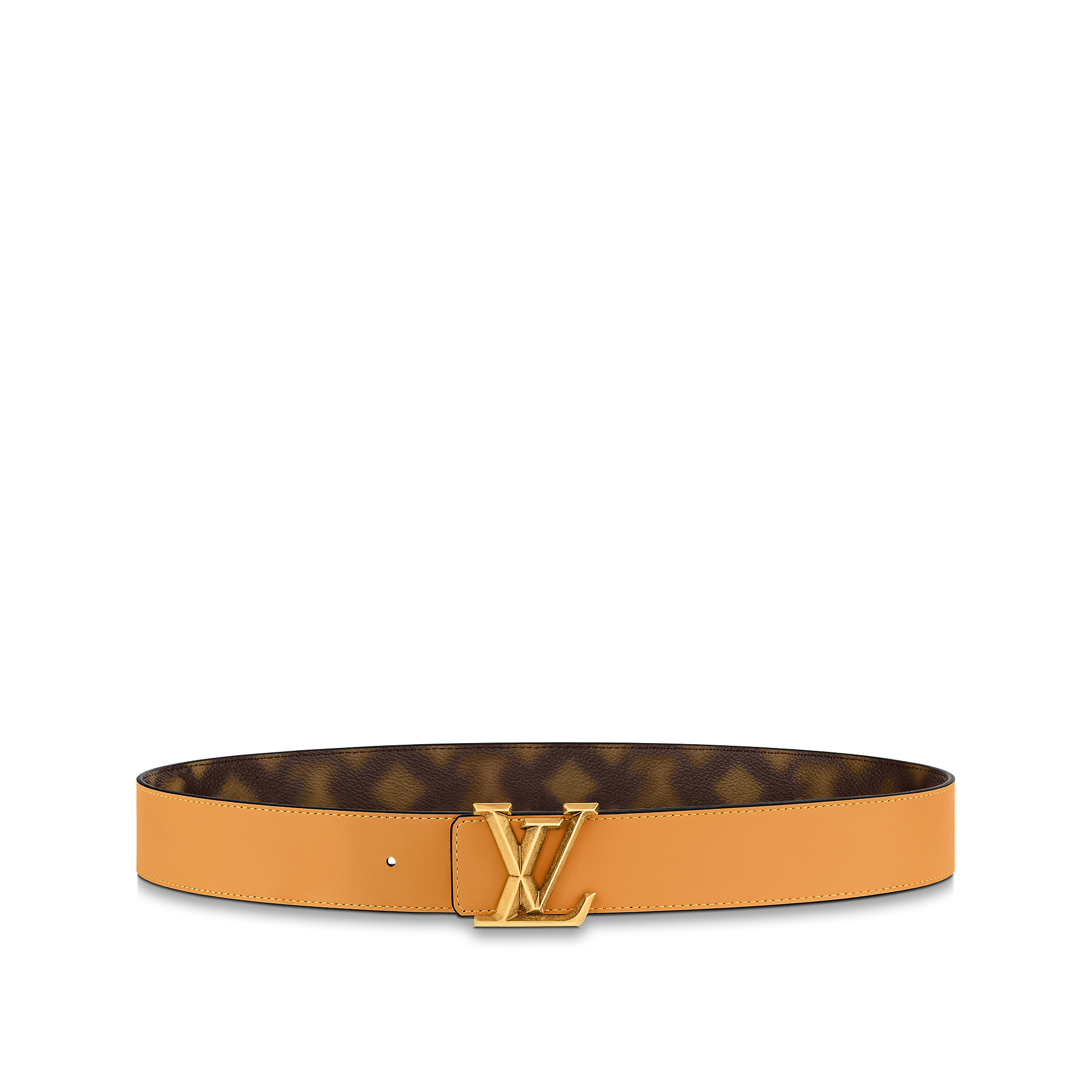 LV Pyramide This Is Not MNG 40mm Reversible Belt Monogram Canvas