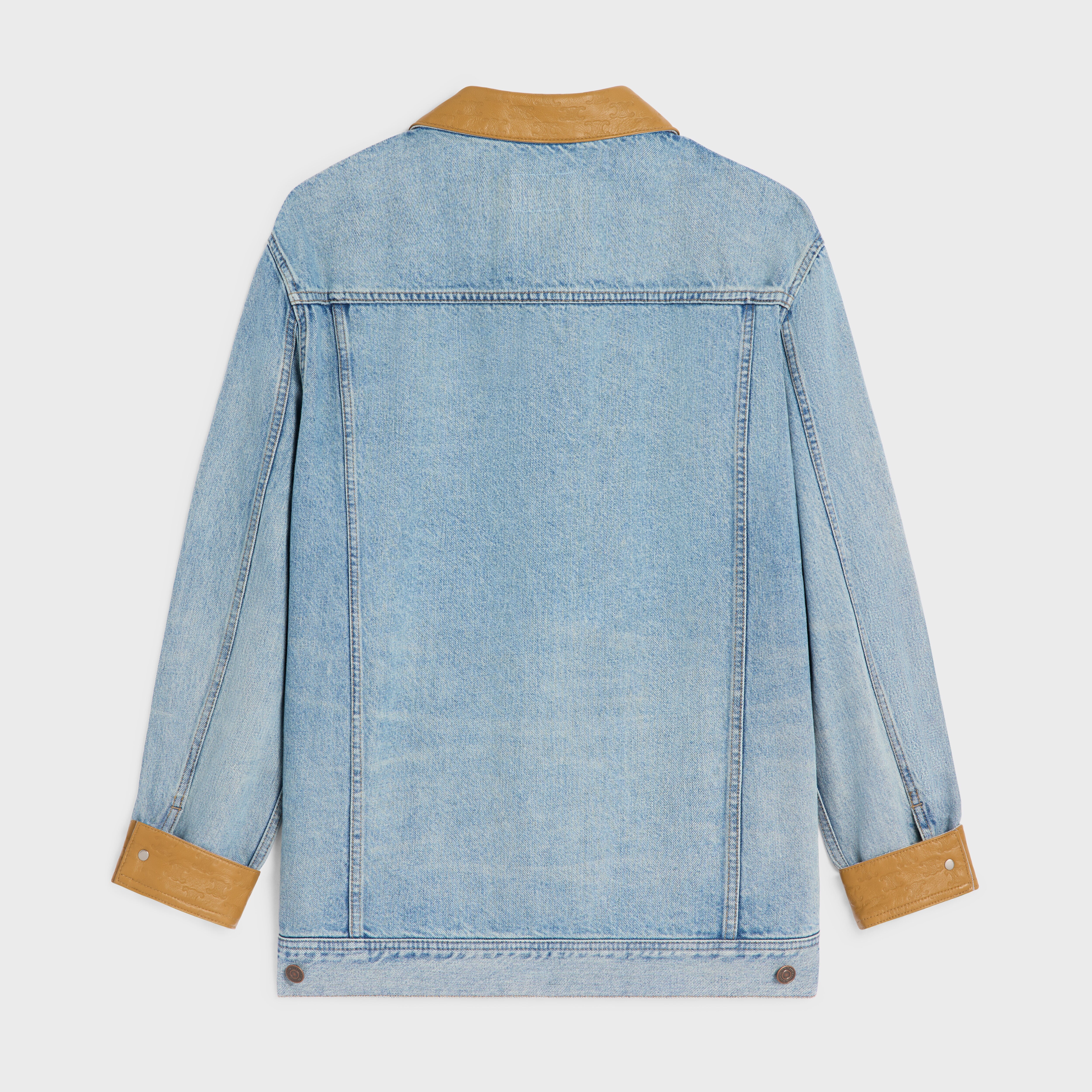 TRUCKER JACKET IN BLUE ECLIPSE WASH DENIM - BLUE ECLIPSE