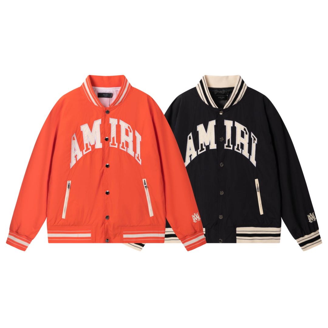 Amiri Logo Baseball Jacket