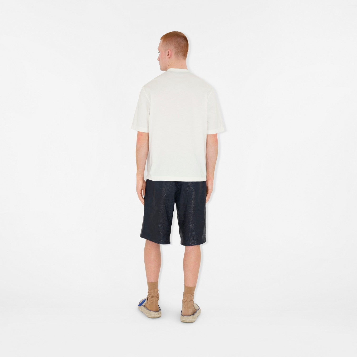 Cotton T-shirt - Salt