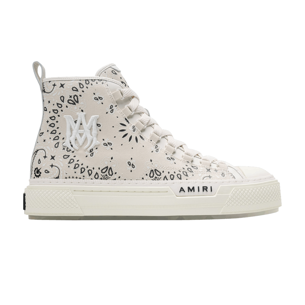 Amiri Court High 'Bandana - Alabaster'