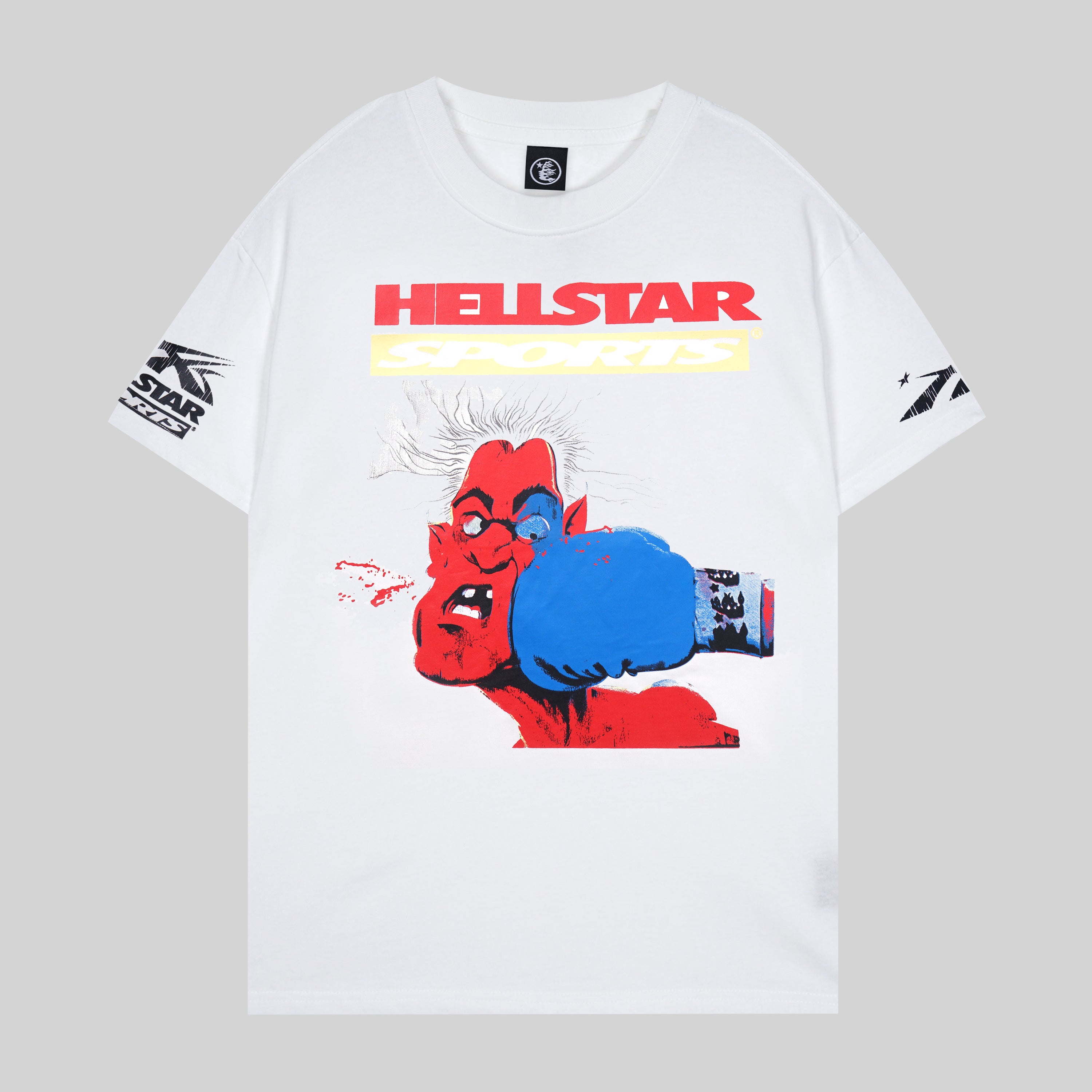 Hellstar Knock-Out T-shirt White