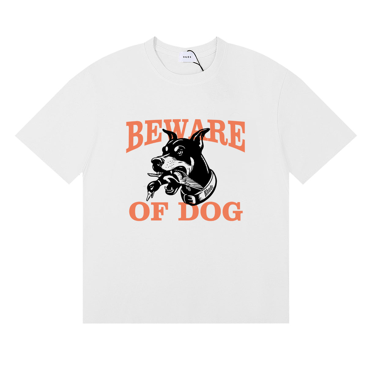 Rhude Warning Logo Tee