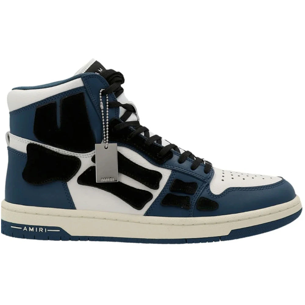 AMIRI Skel Top Hi Navy White