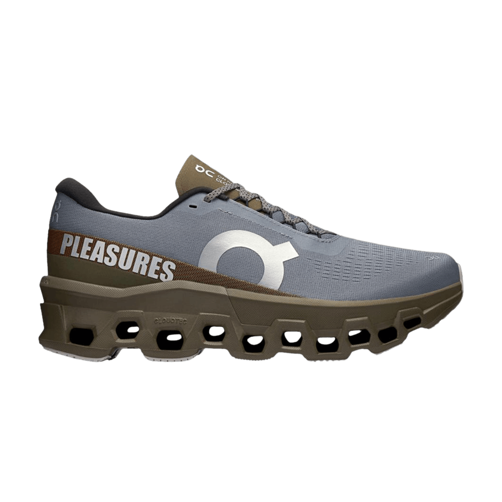 The Loop Running Supply x Pleasures x Cloudmonster 2 'Mist Olive'