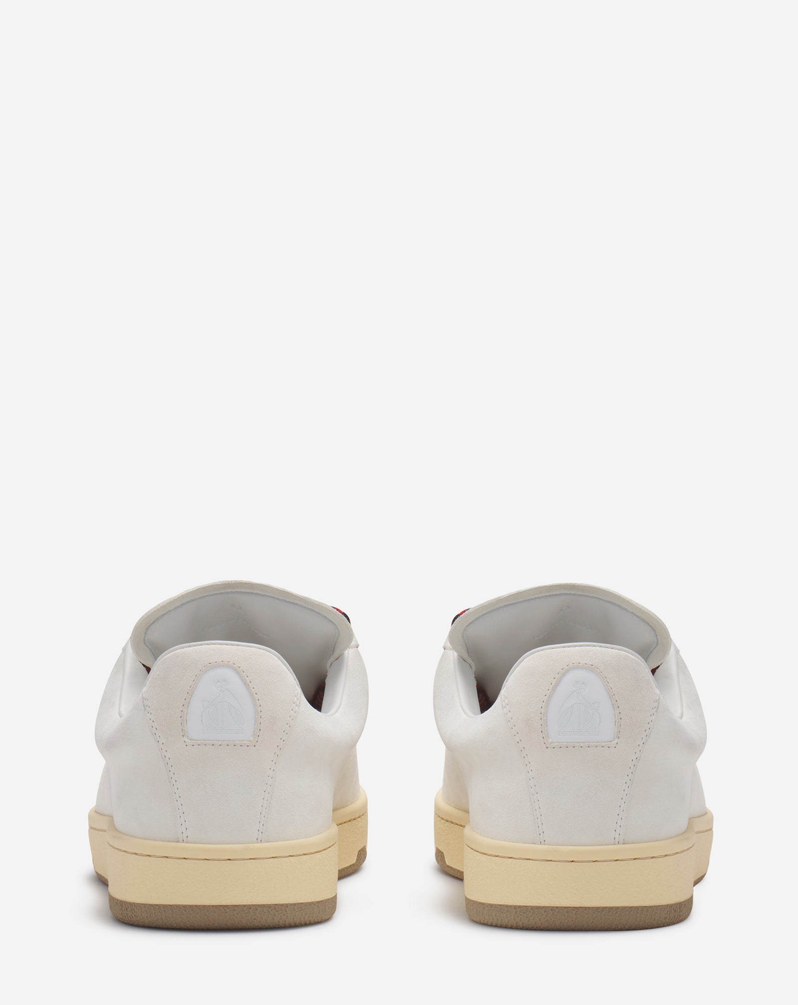 SUEDE CURB LITE SNEAKERS - WHITE