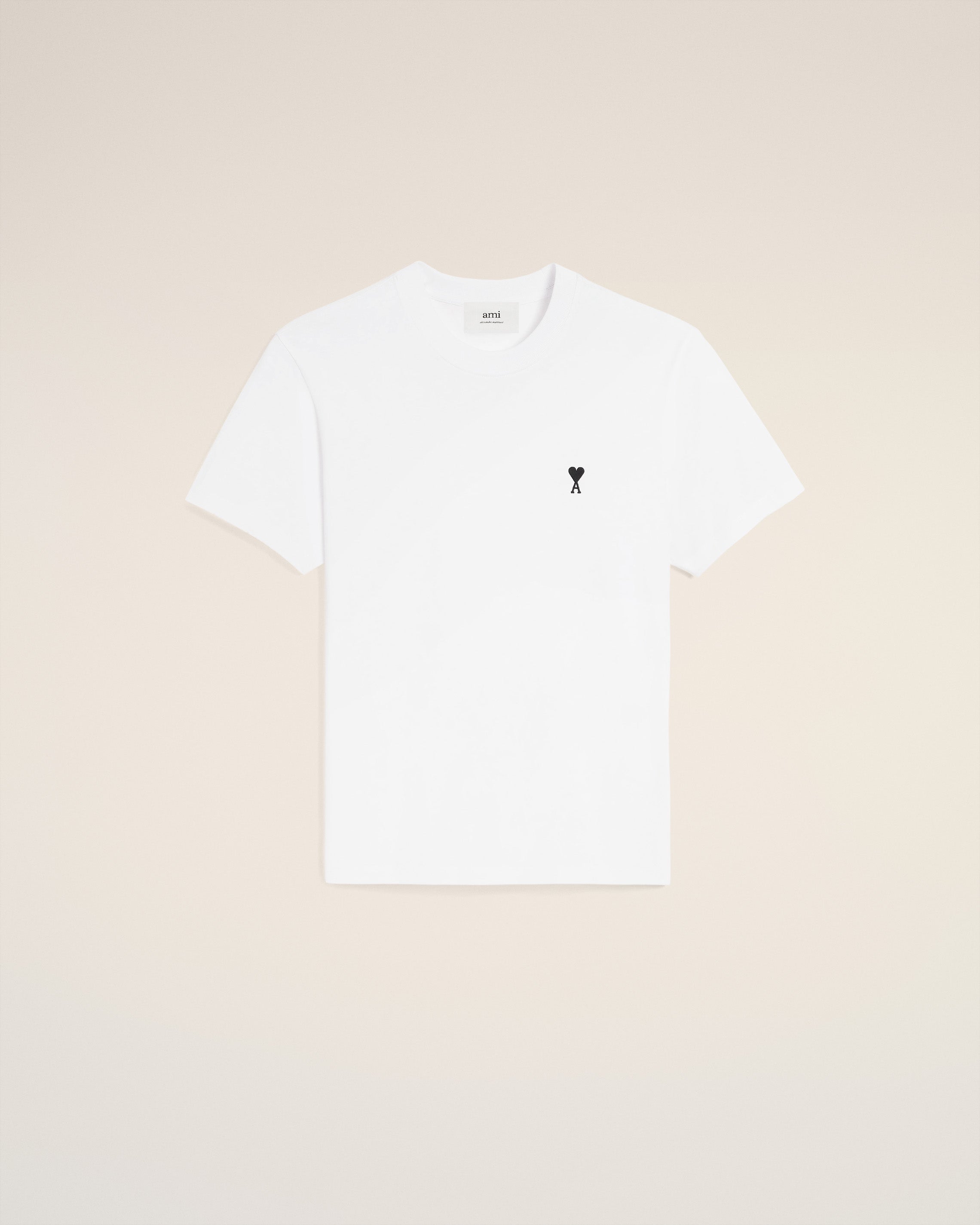 White Cotton Ami De Coeur T-shirt WHITE